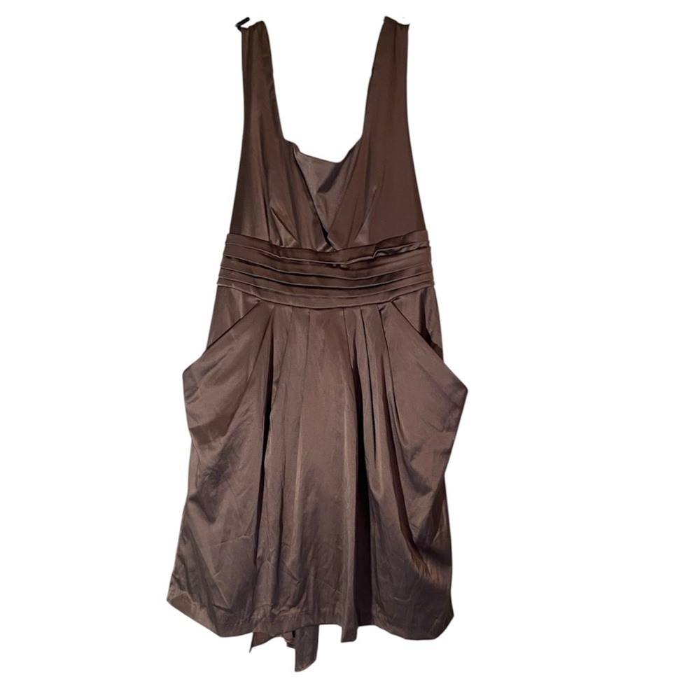 Wishes Wishes Wishes Backless Brown Dress